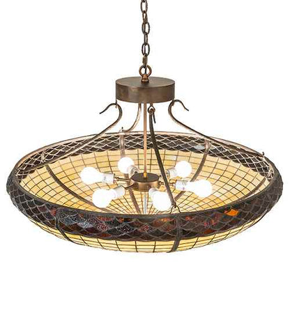 6 Light 36" Wide Pendant