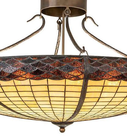 6 Light 36" Wide Pendant