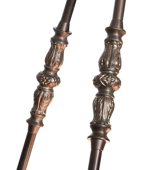 Leaping Trout 4 Light 22" Wide Semi-Flush Ceiling Fixture
