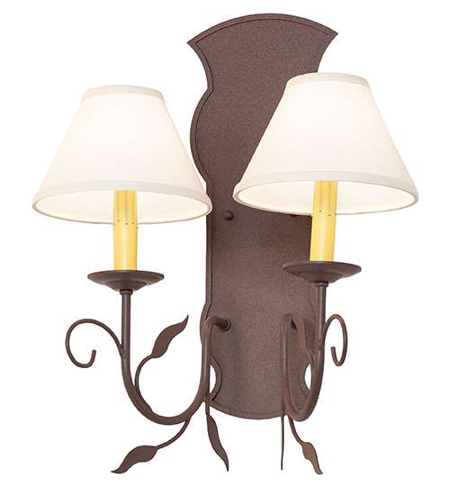 2 Light 20" Tall Wall Sconce