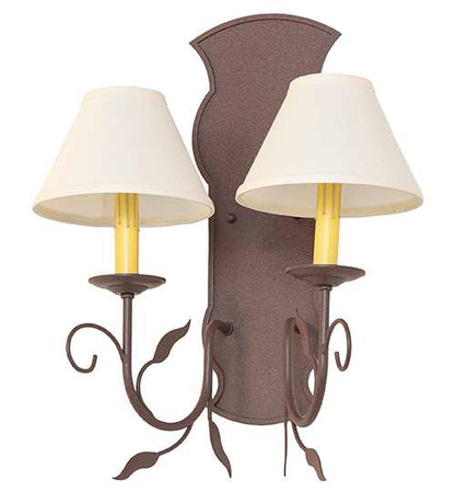 2 Light 20" Tall Wall Sconce