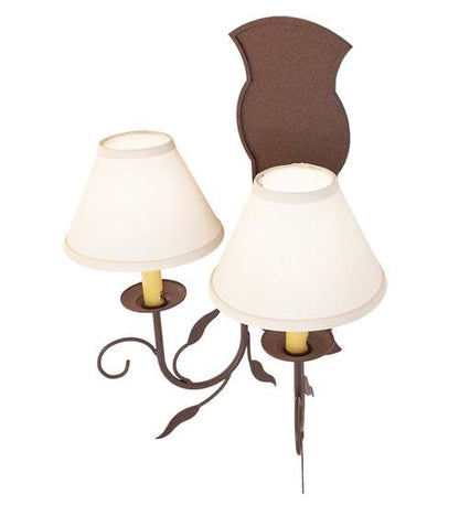 2 Light 20" Tall Wall Sconce