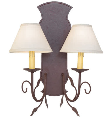 2 Light 20" Tall Wall Sconce