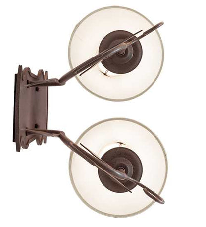 2 Light 20" Tall Wall Sconce