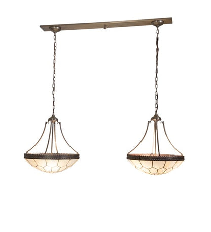 6 Light 56" Wide Linear Pendant