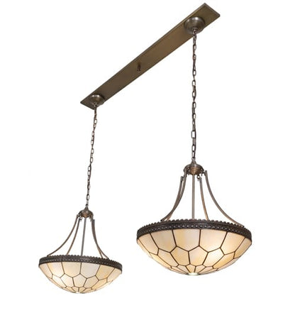 6 Light 56" Wide Linear Pendant