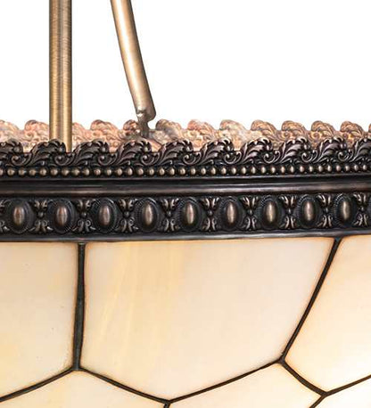 6 Light 56" Wide Linear Pendant