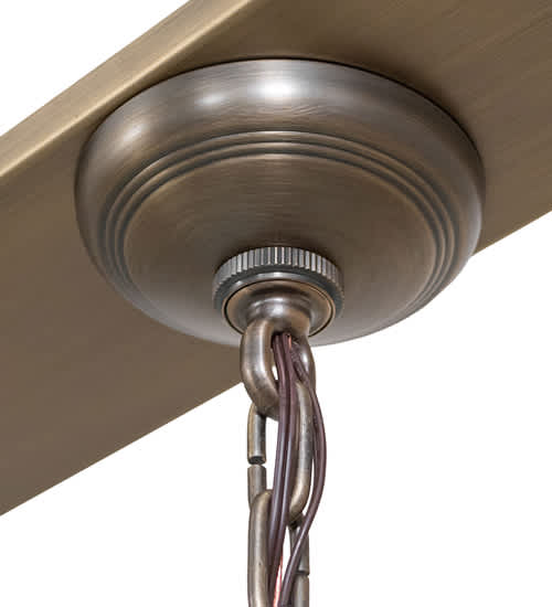 6 Light 56" Wide Linear Pendant