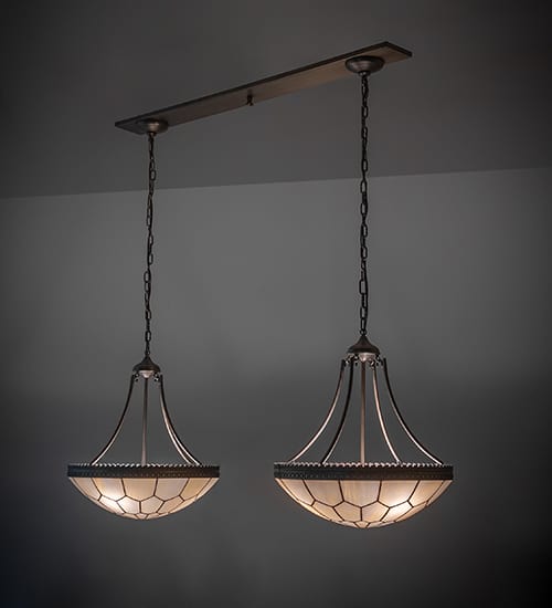 6 Light 56" Wide Linear Pendant