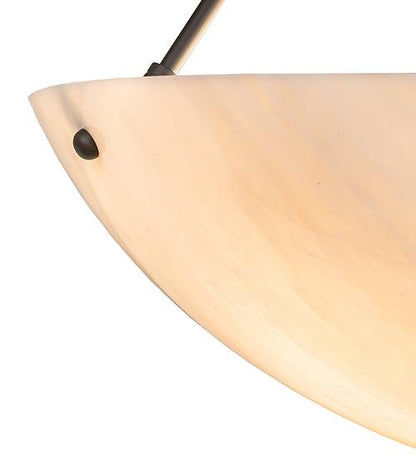 Cypola 5 Light 27" Wide Semi-Flush Bowl Ceiling Fixture