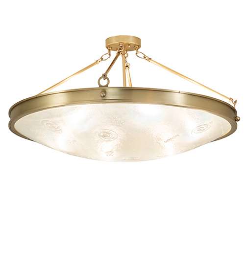Metro Fusion 6 Light 32" Wide Semi-Flush Bowl Ceiling Fixture