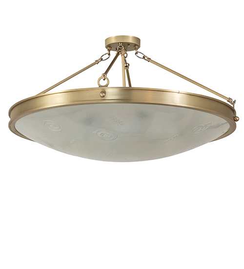 Metro Fusion 6 Light 32" Wide Semi-Flush Bowl Ceiling Fixture