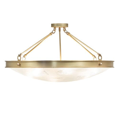 Metro Fusion 6 Light 32" Wide Semi-Flush Bowl Ceiling Fixture