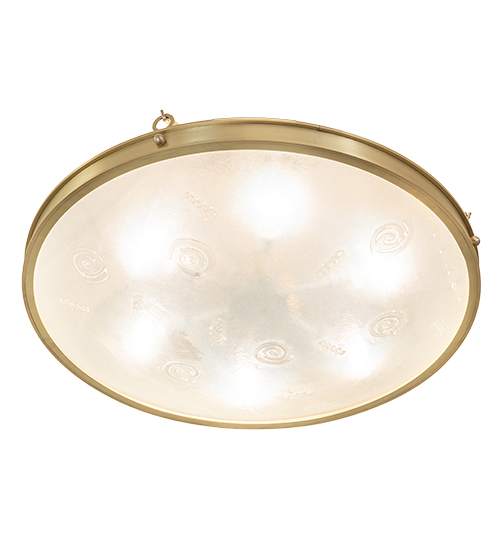 Metro Fusion 6 Light 32" Wide Semi-Flush Bowl Ceiling Fixture