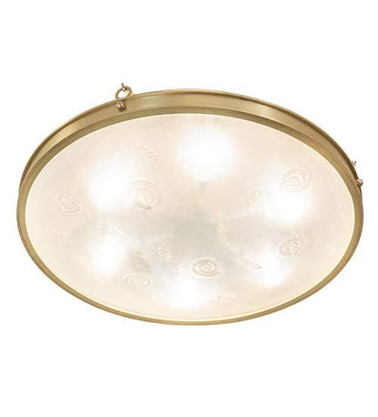 Metro Fusion 6 Light 32" Wide Semi-Flush Bowl Ceiling Fixture