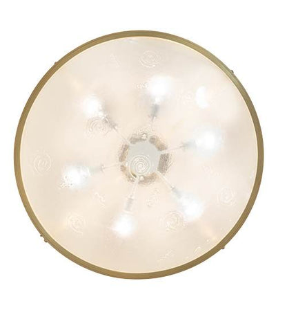 Metro Fusion 6 Light 32" Wide Semi-Flush Bowl Ceiling Fixture