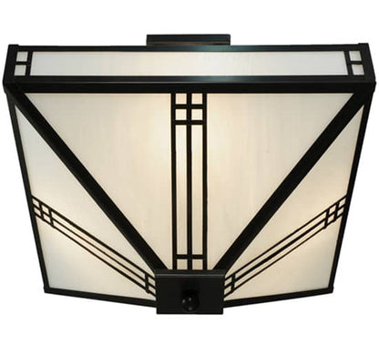 Prairie Loft 4 Light 25" Wide Semi-Flush Ceiling Fixture