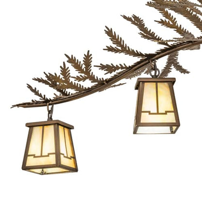 Pine Branch Valley View 12 Light 36" Wide Chandelier