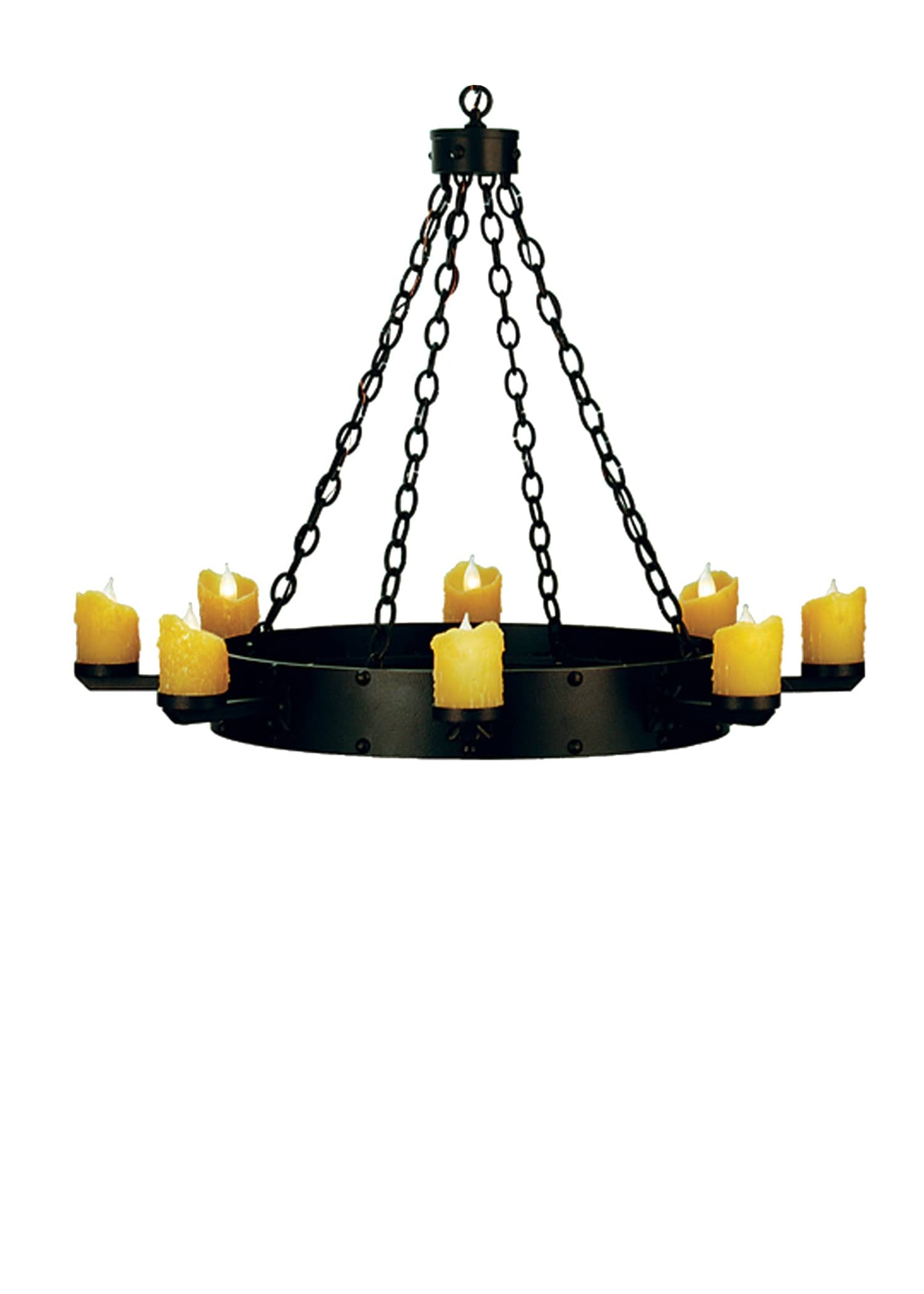 37.5" W Kingston 8 Light Chandelier