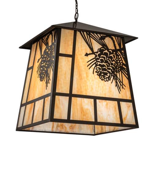 Square Stillwater 4 Light 42" Wide Pendant