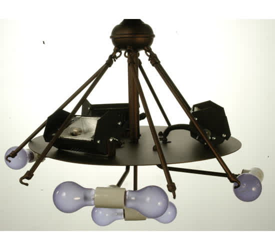 Ivy Berry 6 Light 34" Wide Semi-Flush Bowl Ceiling Fixture