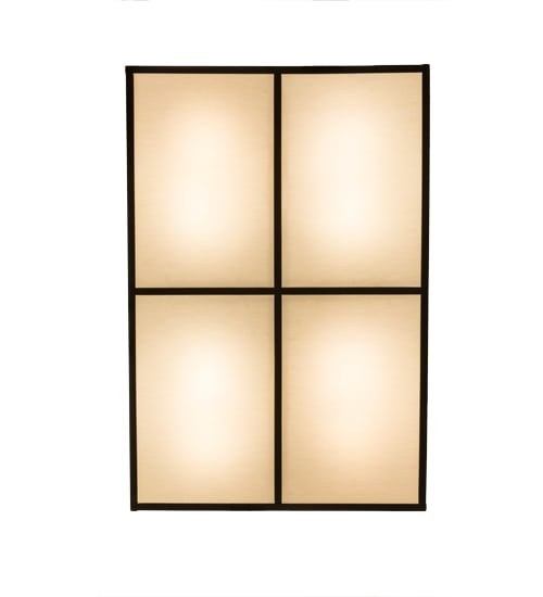 Kyoto 8 Light 45" Wide Semi-Flush Square Ceiling Fixture