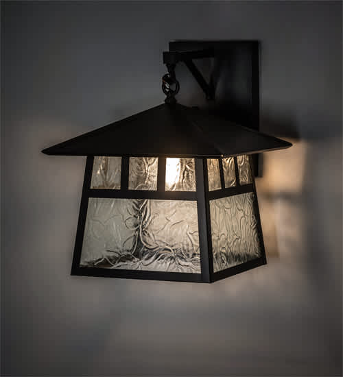 Stillwater Double Bar Mission 19" Tall Wall Sconce