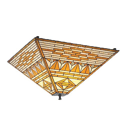 Valencia Mission 4 Light 41" Wide Flush Mount Ceiling Fixture