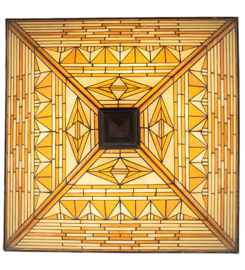 Valencia Mission 4 Light 41" Wide Flush Mount Ceiling Fixture