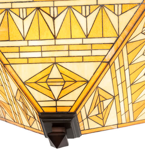 Valencia Mission 4 Light 41" Wide Flush Mount Ceiling Fixture