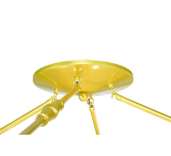 Commerce 8 Light 46" Wide Semi-Flush Bowl Ceiling Fixture