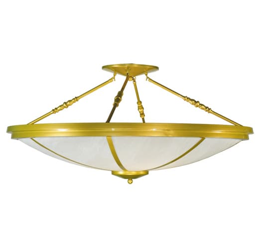 Commerce 8 Light 46" Wide Semi-Flush Bowl Ceiling Fixture