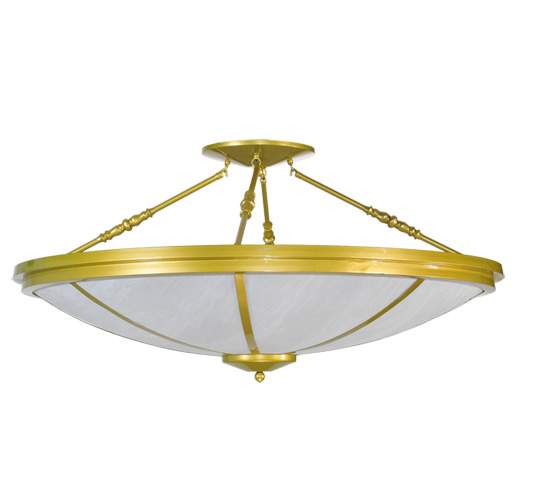 Commerce 8 Light 46" Wide Semi-Flush Bowl Ceiling Fixture