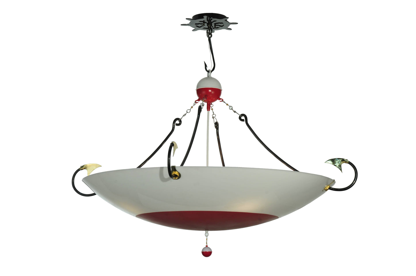 56" W Fishing Bobber Inverted Pendant