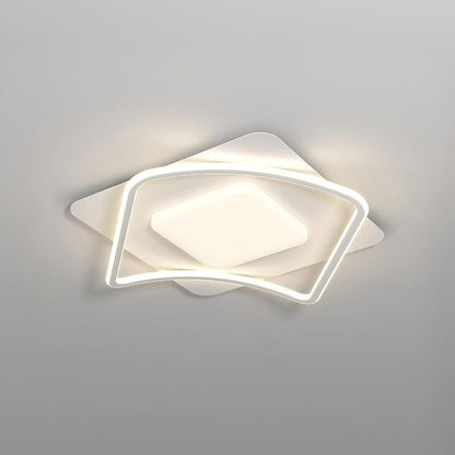 Minimal Geometry LED Ceiling Light