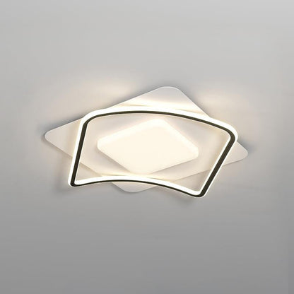 Minimal Geometry LED Ceiling Light