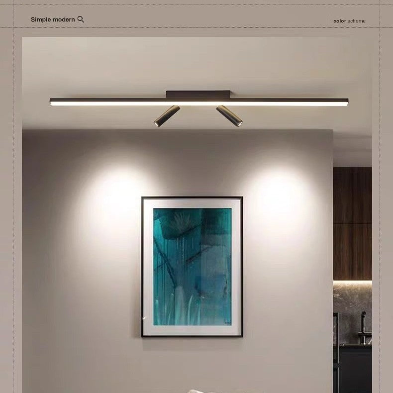 Minimalist Linear Ceiling Light