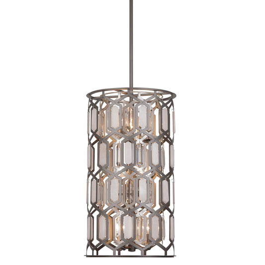 Hexly 9 Light 16" Wide Crystal Pendant
