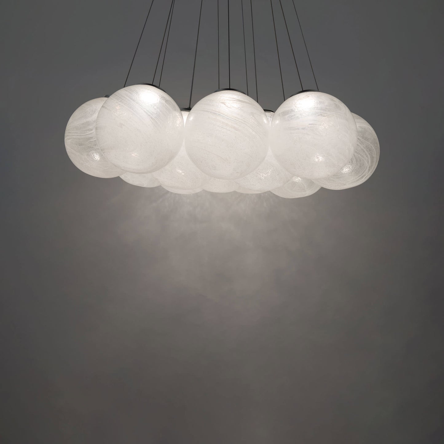 Cosmic 12 Light 36" Wide LED Suspension Multi Light Pendant