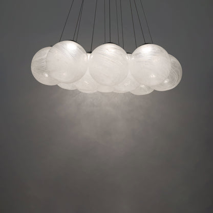 Cosmic 12 Light 36" Wide LED Suspension Multi Light Pendant