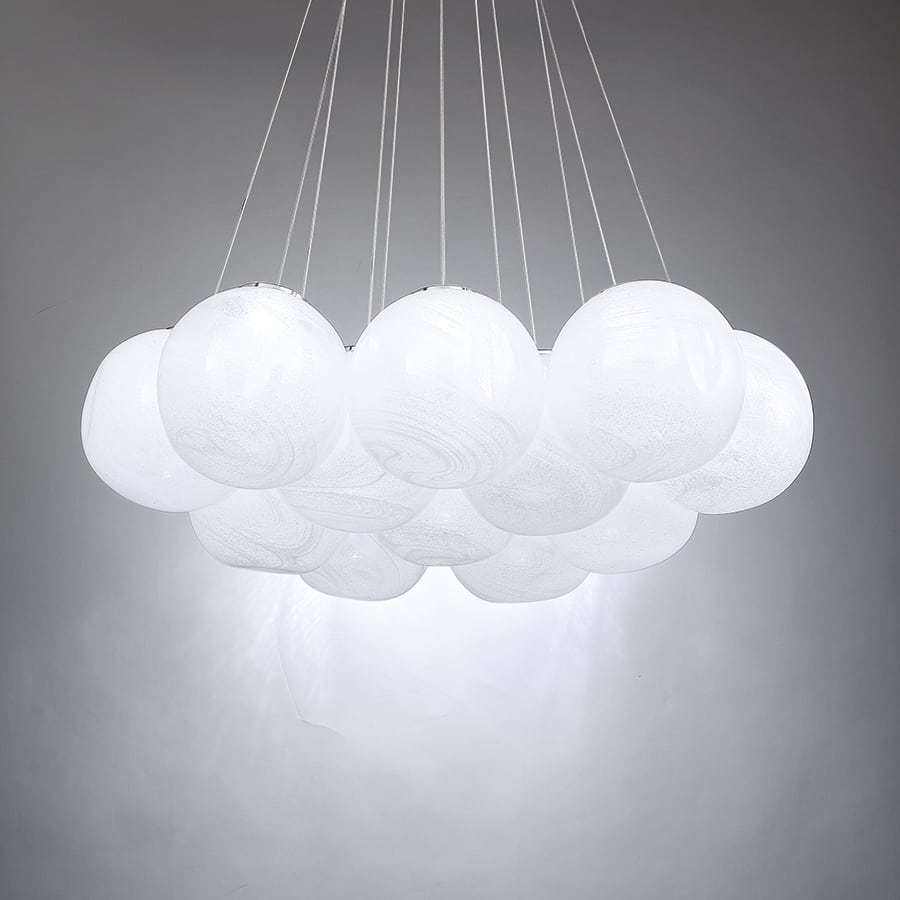 Cosmic 12 Light 36" Wide LED Suspension Multi Light Pendant