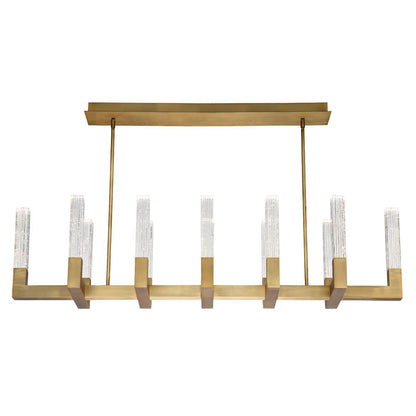 Cinema 12 Light 54" Wide Integrated LED Linear Chandelier