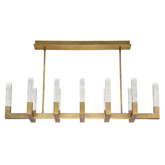 Cinema 12 Light 54" Wide Integrated LED Linear Chandelier