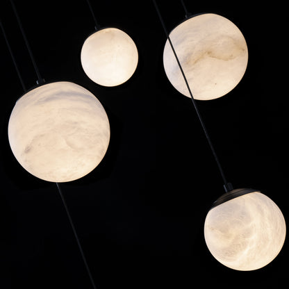 Pisces 5 Light 17" Wide LED Multi Light Pendant