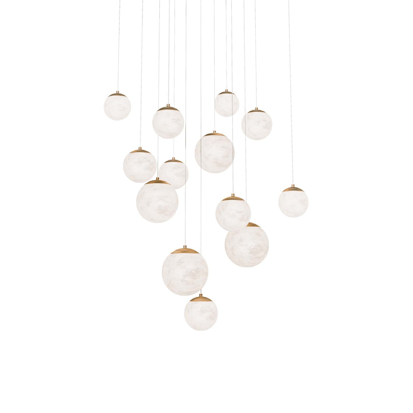 Pisces 13 Light 20" Wide LED Multi Light Pendant