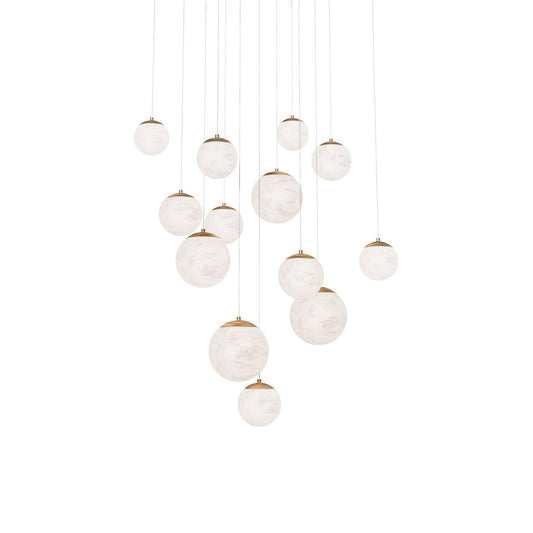 Pisces 13 Light 20" Wide LED Multi Light Pendant