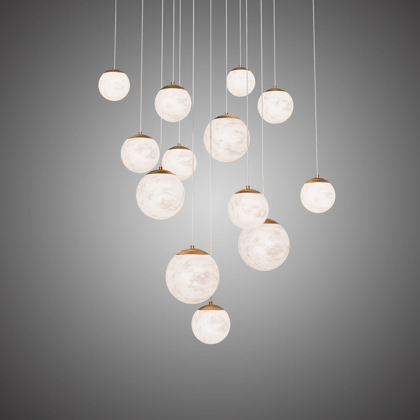Pisces 13 Light 20" Wide LED Multi Light Pendant