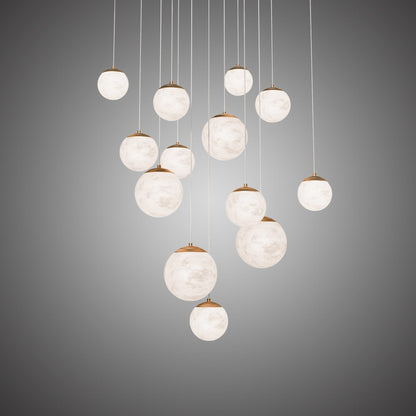 Pisces 13 Light 20" Wide LED Multi Light Pendant