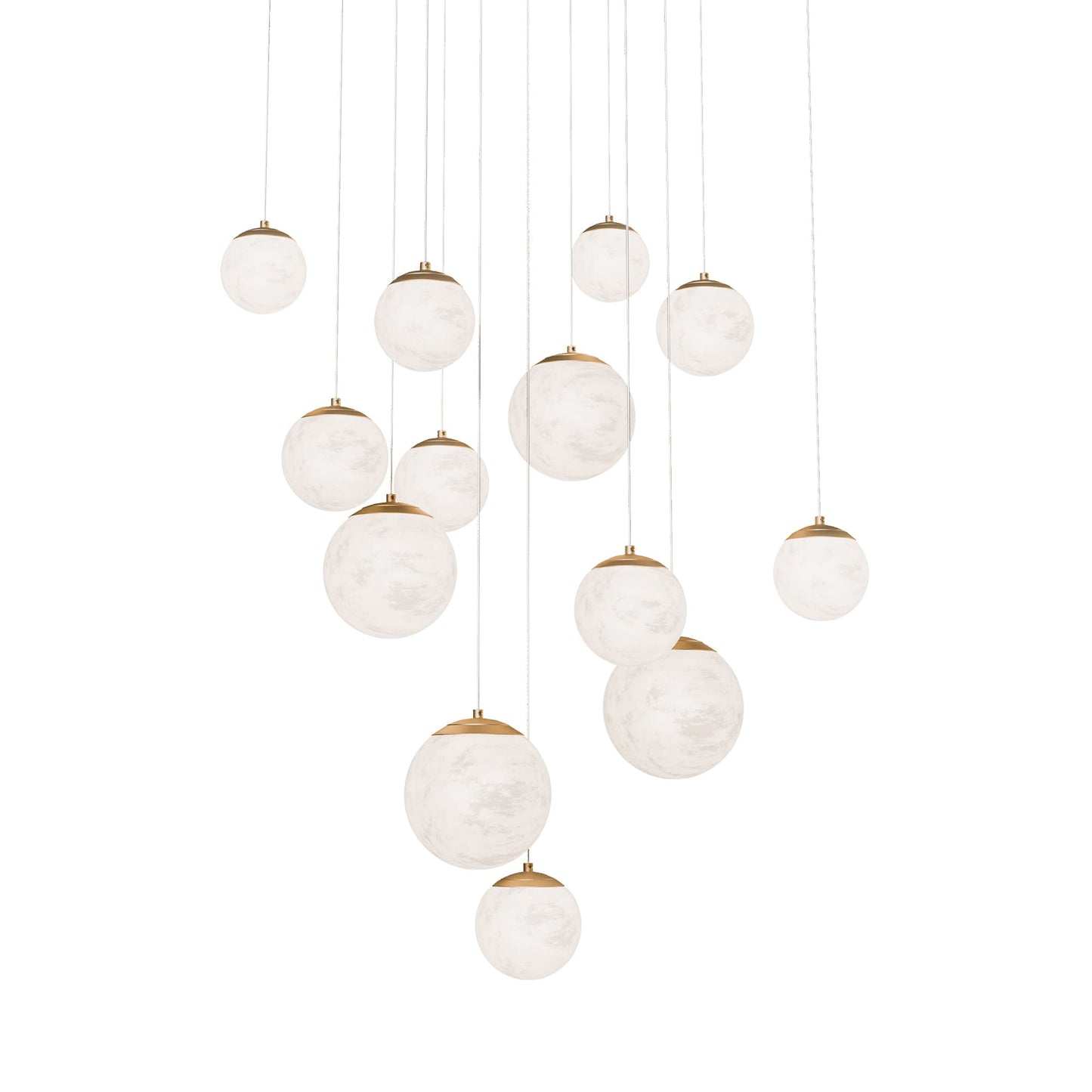 Pisces 13 Light 20" Wide LED Multi Light Pendant