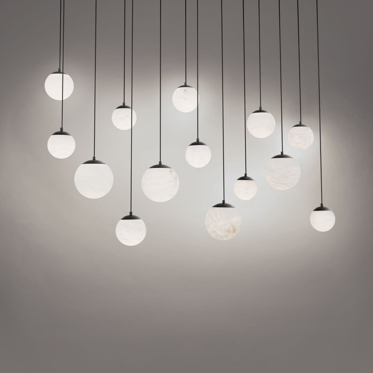 Pisces 14 Light 10" Wide LED Linear Pendant